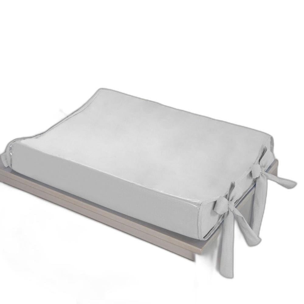 Trocador Mini Anatômico De Cômoda Para Bebe Cinza