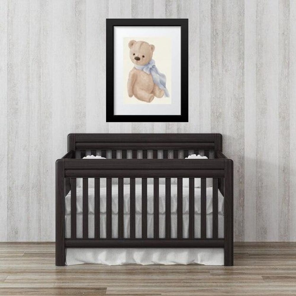 Quadro Infantil Retrô Ursinho - 60X48Cm