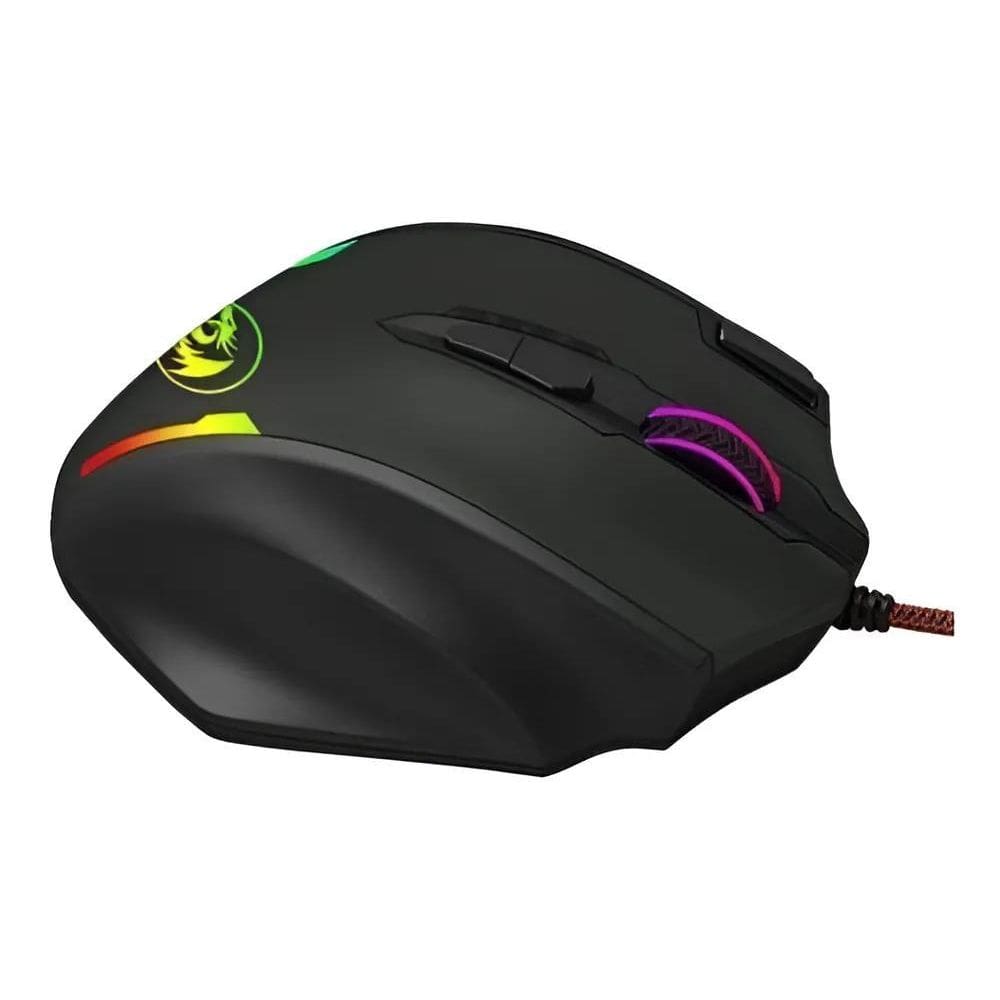 Mouse Gamer Redragon Impact M908: 18 Botões, Dpi 12400