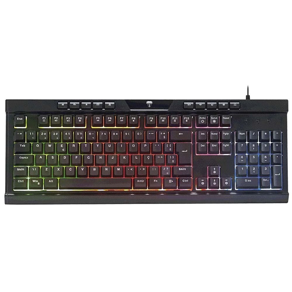 Teclado Gamer Multimídia Rainbow Maketech Vipper Gmt-500