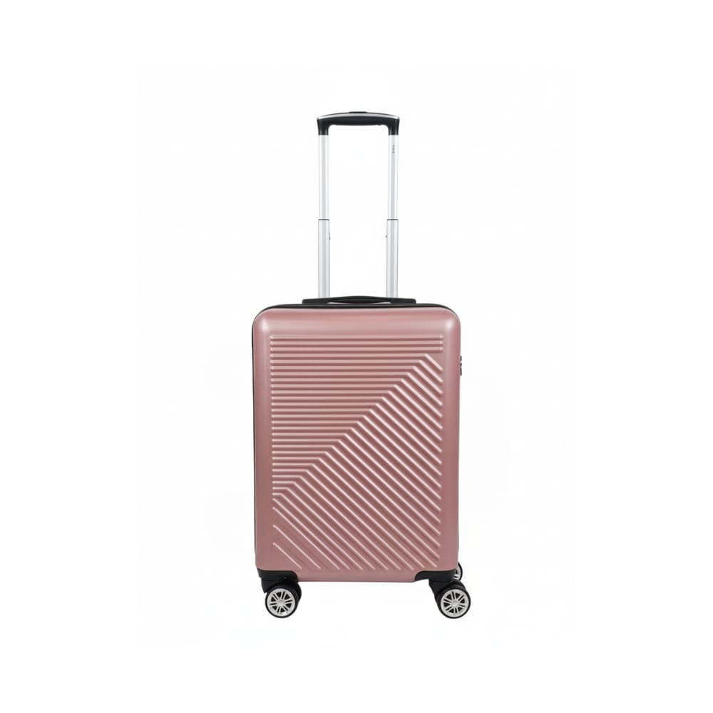 Mala De Viagem De Bordo Pequena 10Kg Anac Rodas 360° - Rosa - 33X47x20cm