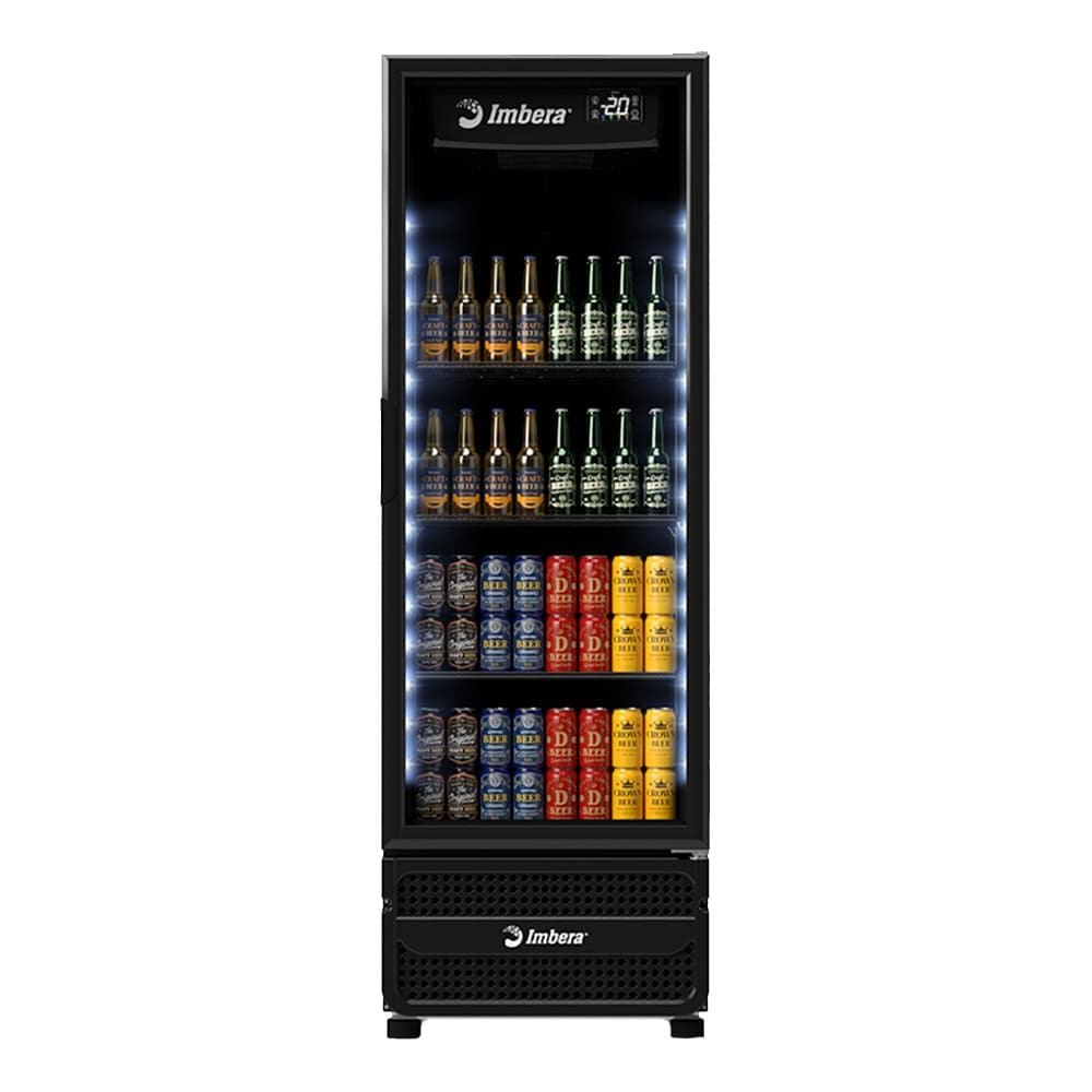 Cervejeira Vertical Imbera CCV315S Porta de Vidro Full Black 449L-Bivolt