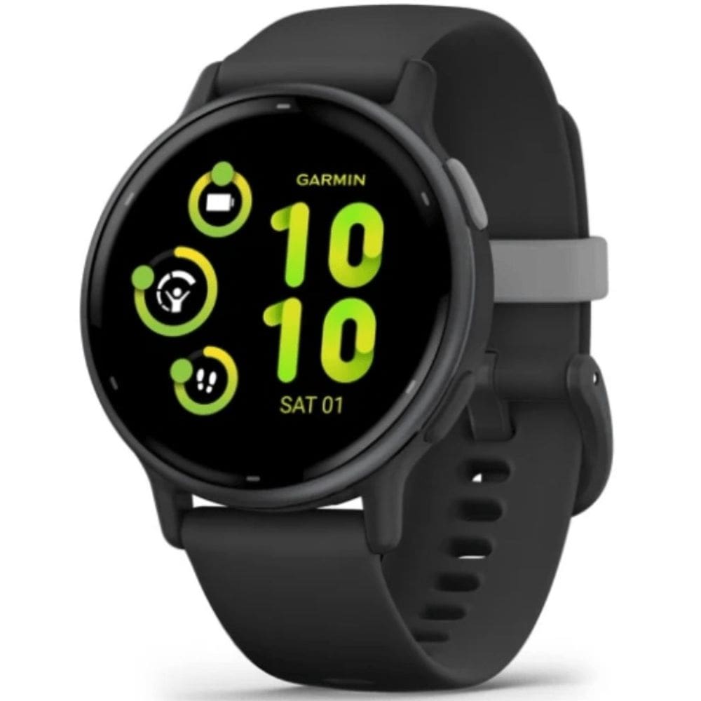 GPS Garmin Relógio Vivoactive 5 Preto com pulseira Silicone Preto