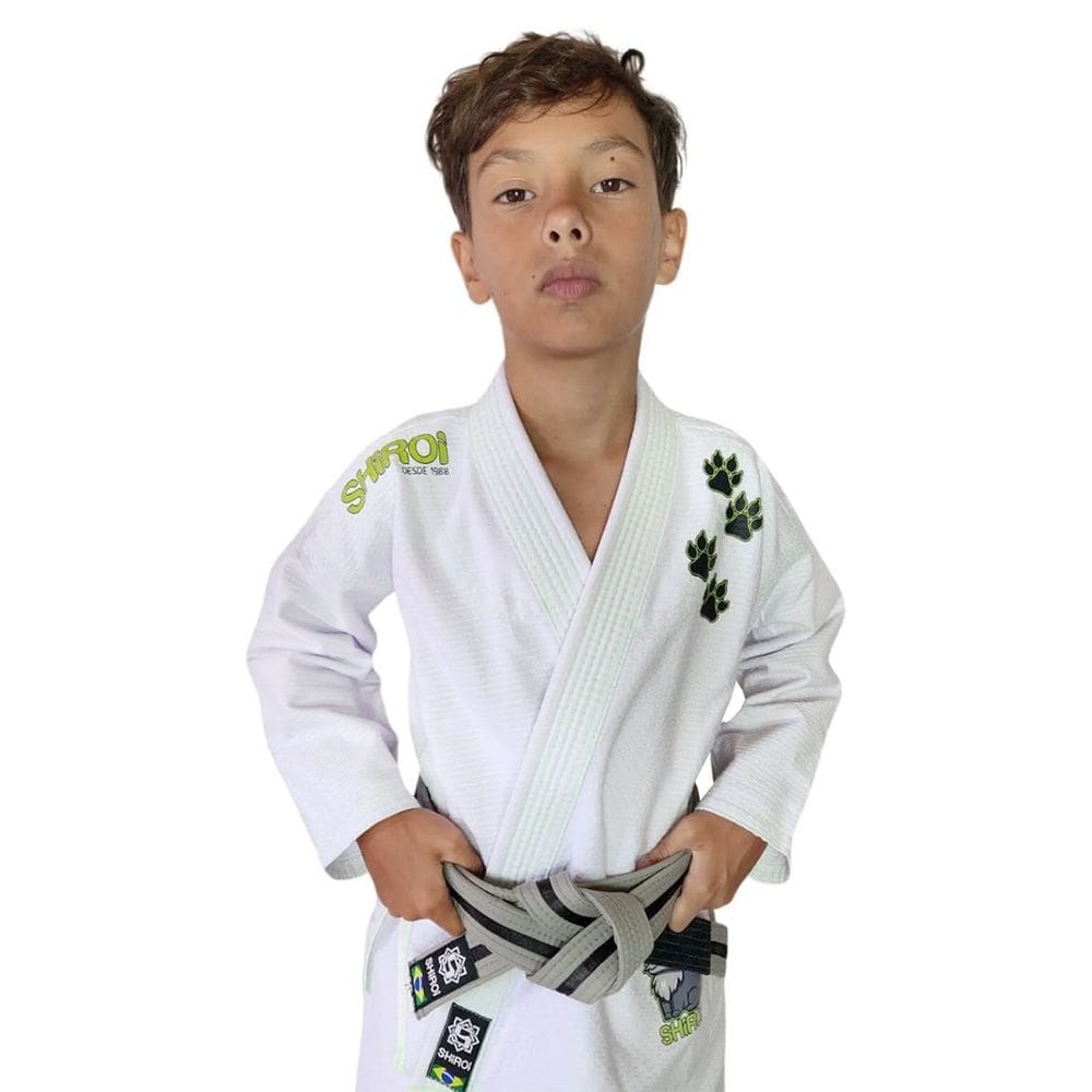 Kimono Jiu Jitsu Shiroi Wolf Jr Infantil