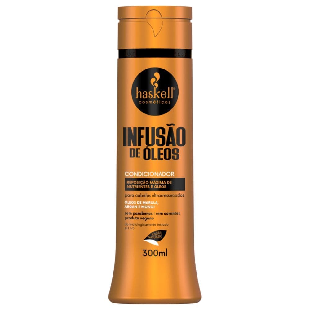 Condicionador Kaskell Infusão de Óleos Marula Argan e Monoi 300ml