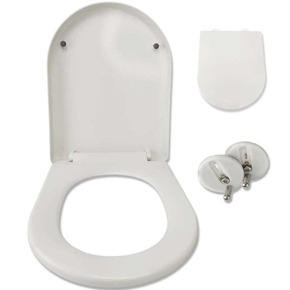 Assento Sanitario Banheiro Privada Lavabo Fecha Devagar Soft Close Fechamento Suave Amortecedor Casa Resistente