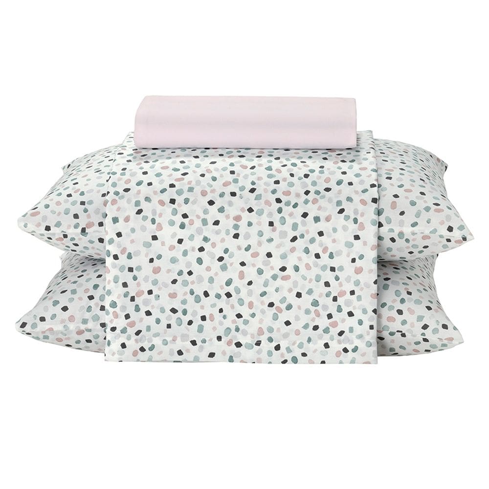 Jogo de cama Casal 100% Algodão 150 fios 4 Peças Provença - Döhler