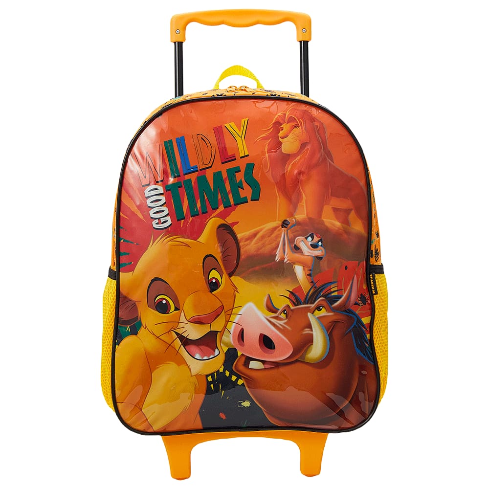 Mochila com Rodinhas Infantil Rei Leão - Xeryus