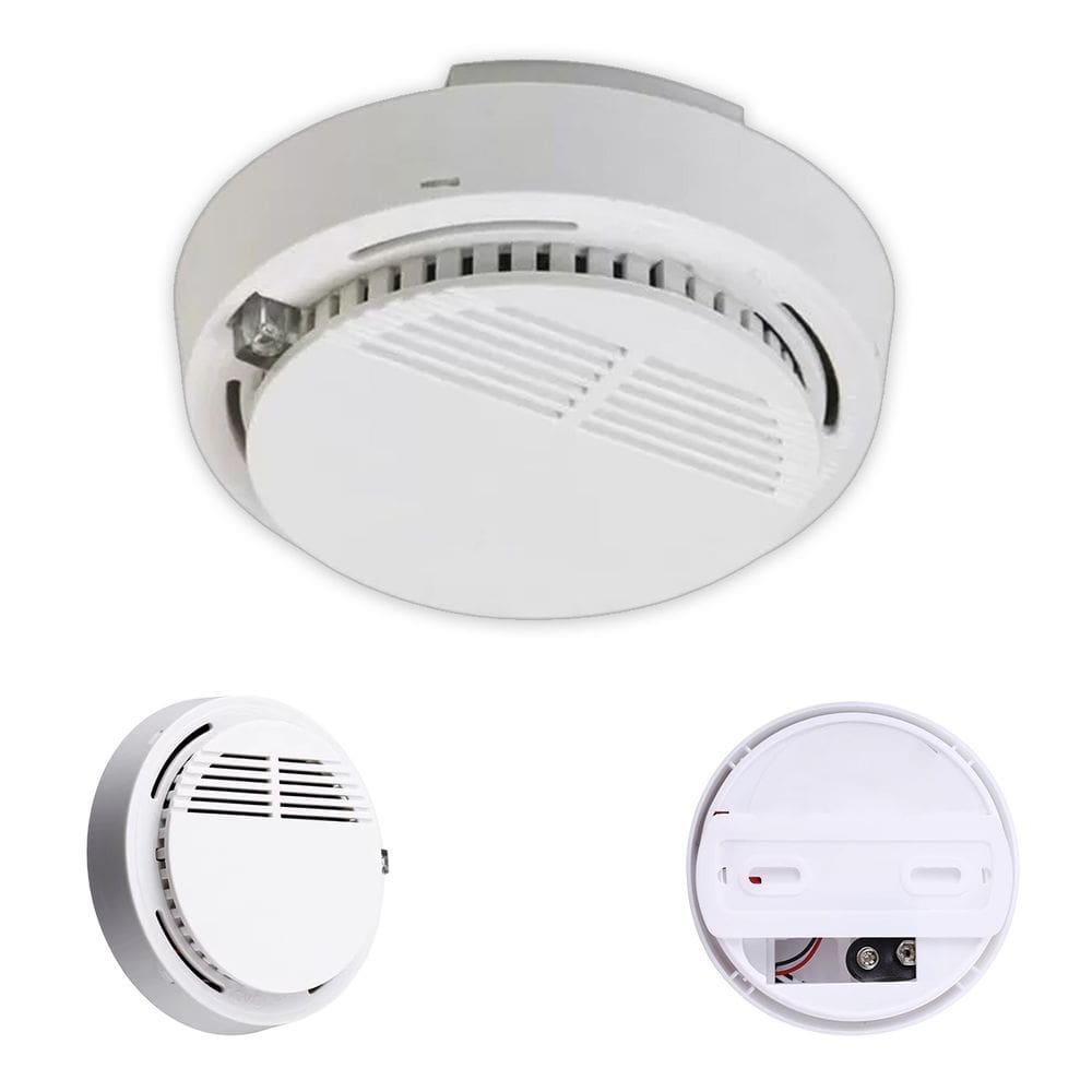 Detector De Incendio Alarme Fogo Fumaca Sensor Fotoeletrico Seguranca Casa Comercial Empresarial Protecao Do Lar