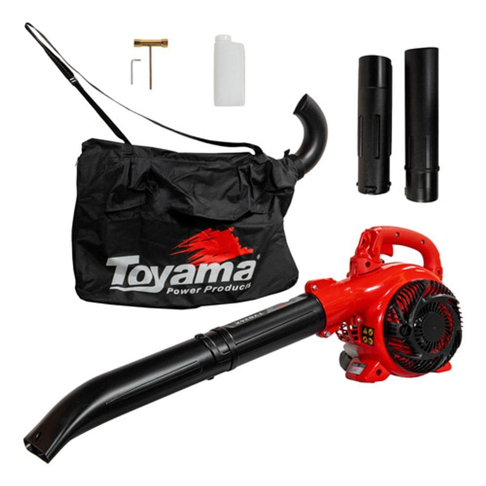 Soprador E Aspirador Folhas Gasolina 2 Em 1 Portatil Toyama