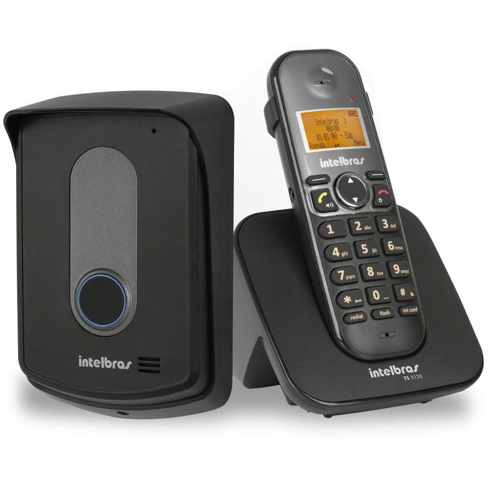 Porteiro Eletrônico com Telefone sem Fio TIS 5010 4521102 Intelbras