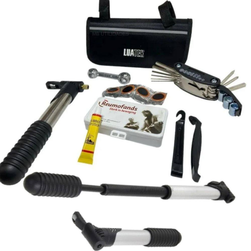 Ferramentas Portáteis Para Bicicleta Com Bolsa De Quadro