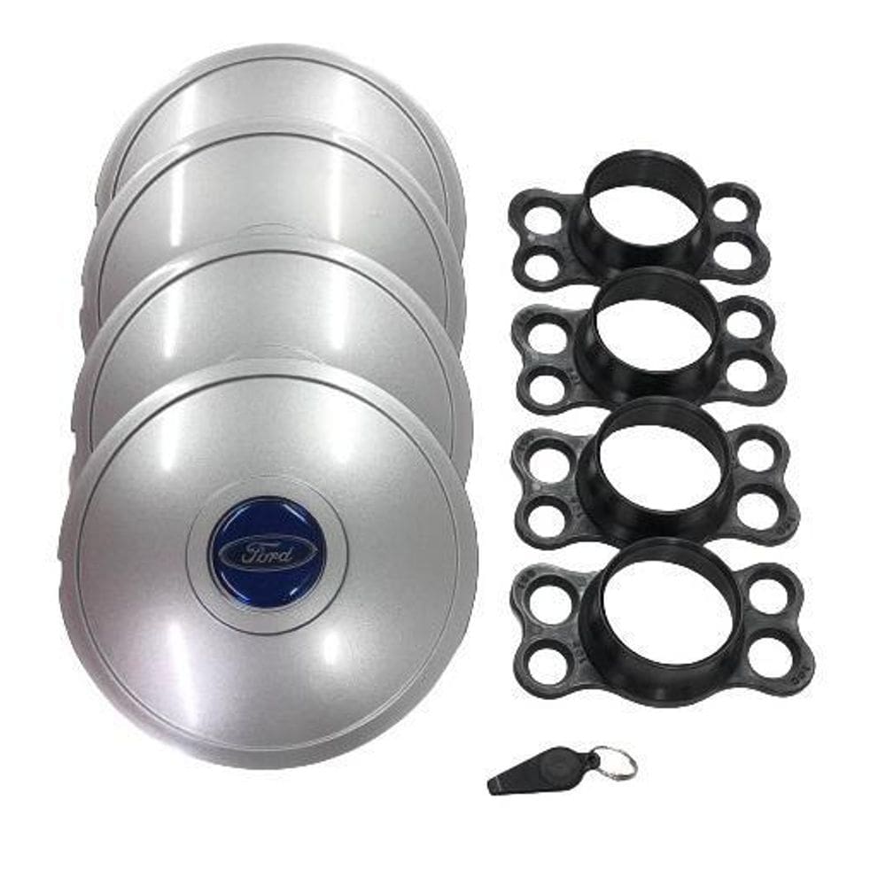 Calotas Miollo Ford Ka Aro 13 1996/2008 Tradicional Prata