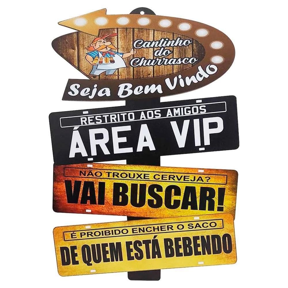 Placas De Carros 3 Frases Cantinho Do Churrasco