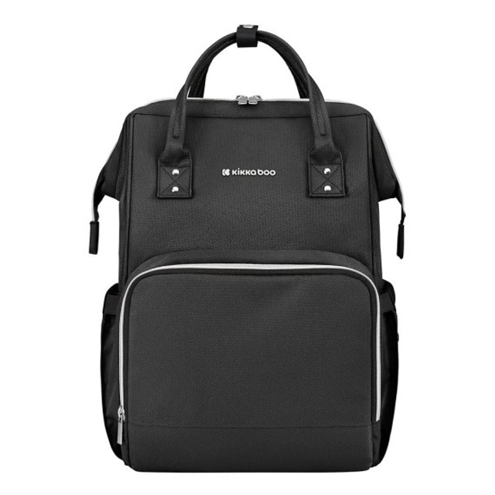 Bolsa Maternidade Luxo Siena Black Silver - Kikka Boo