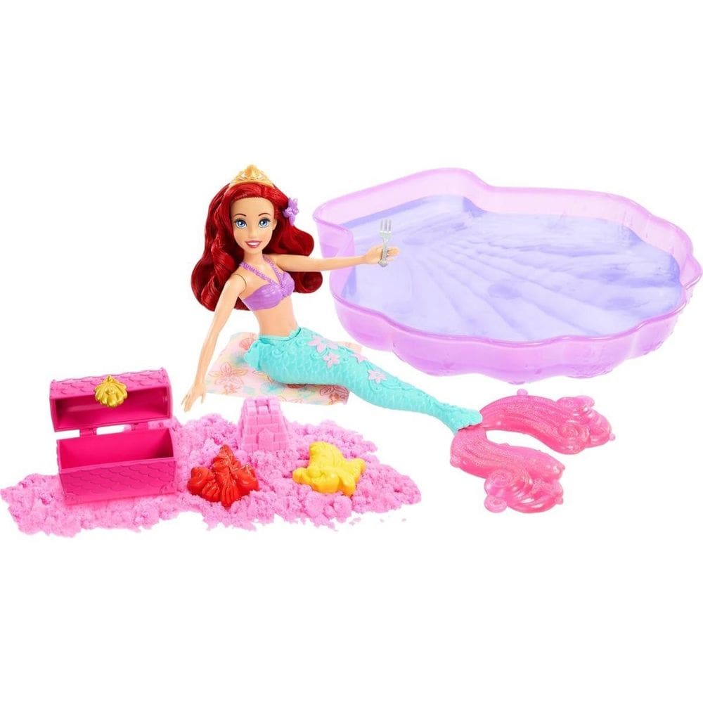 Boneca Disney Princesa Ariel Aventura na Piscina Mattel