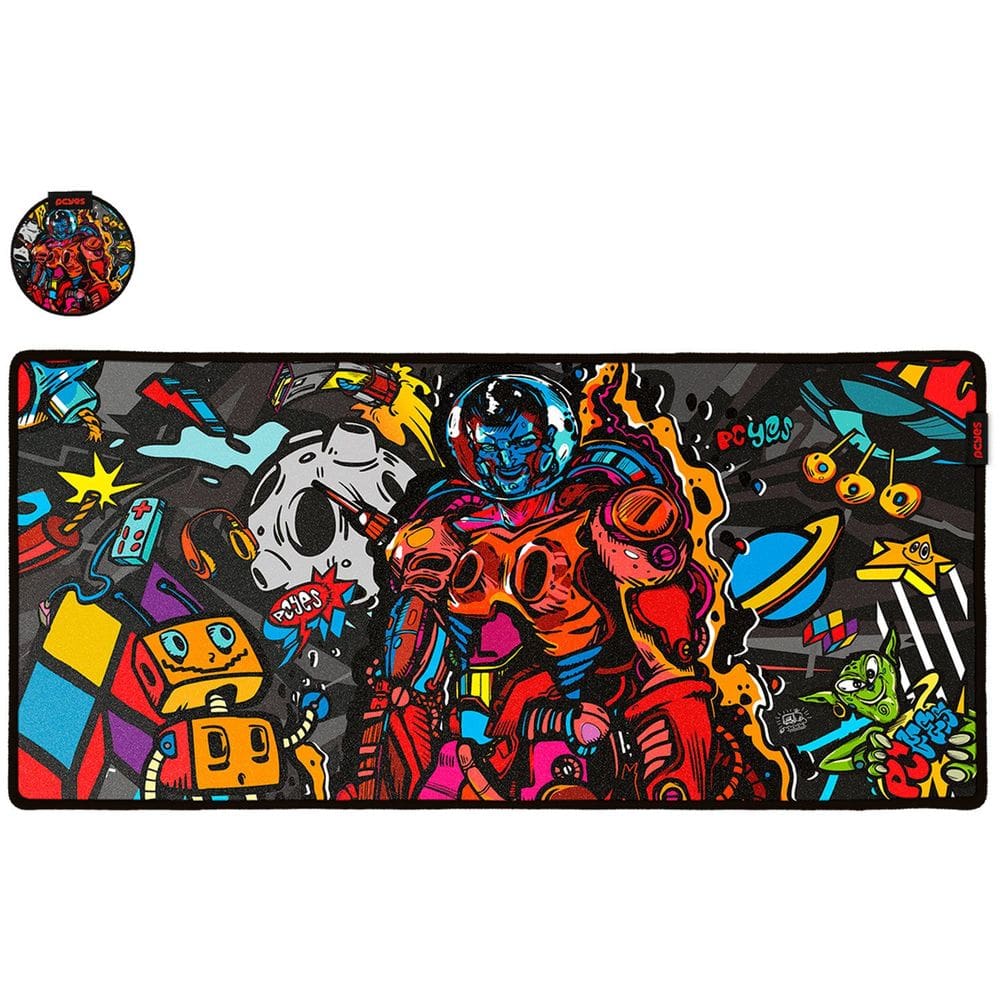 Mouse Pad Gamer Pcyes Dr Kepler Extended (Grande) 900mm x 420mm - DRK90X42