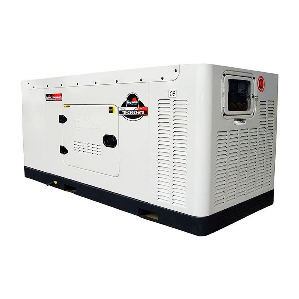 Gerador Diesel Trif 380v 40kva Cabinado Tdmg40se3-380 Toyama