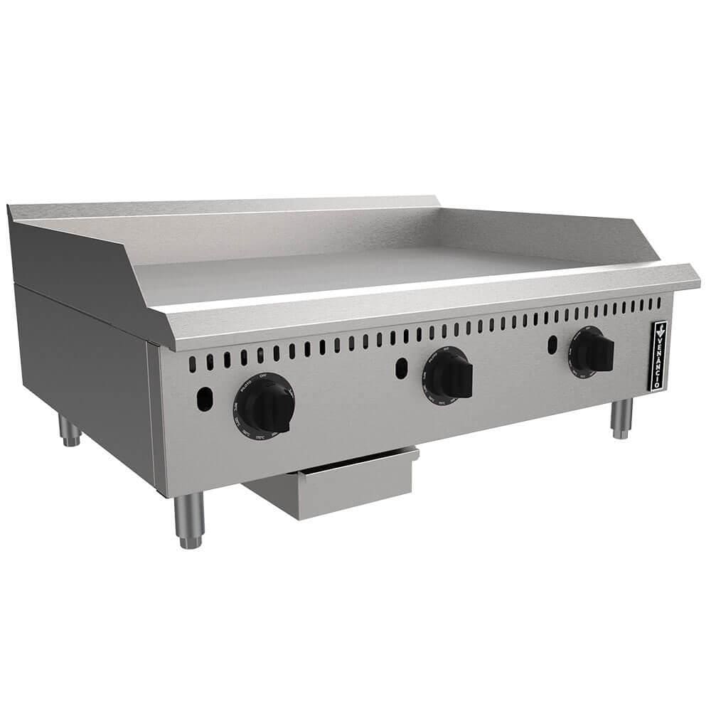 Chapa Termostática Venâncio Industrial Mesa Gás GLP Espessura 3/4`` 90 cm prime PCT090G-ME 22075