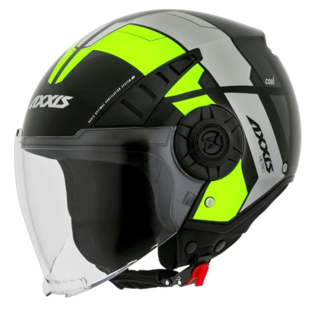 Capacete Axxis Metro S Cool B3 Gloss Fluor Yellow (56)