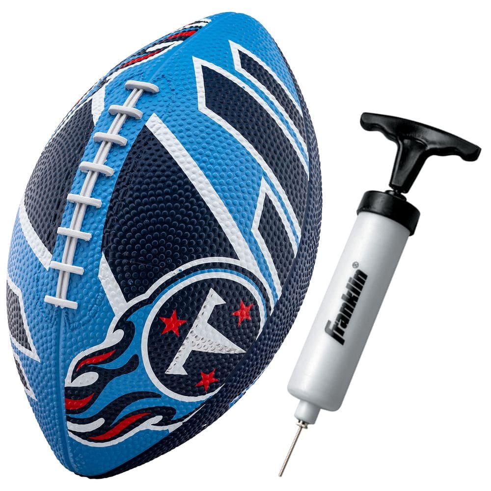 Futebol Franklin Sports NFL Tennesse Titans Rubber 8,5”