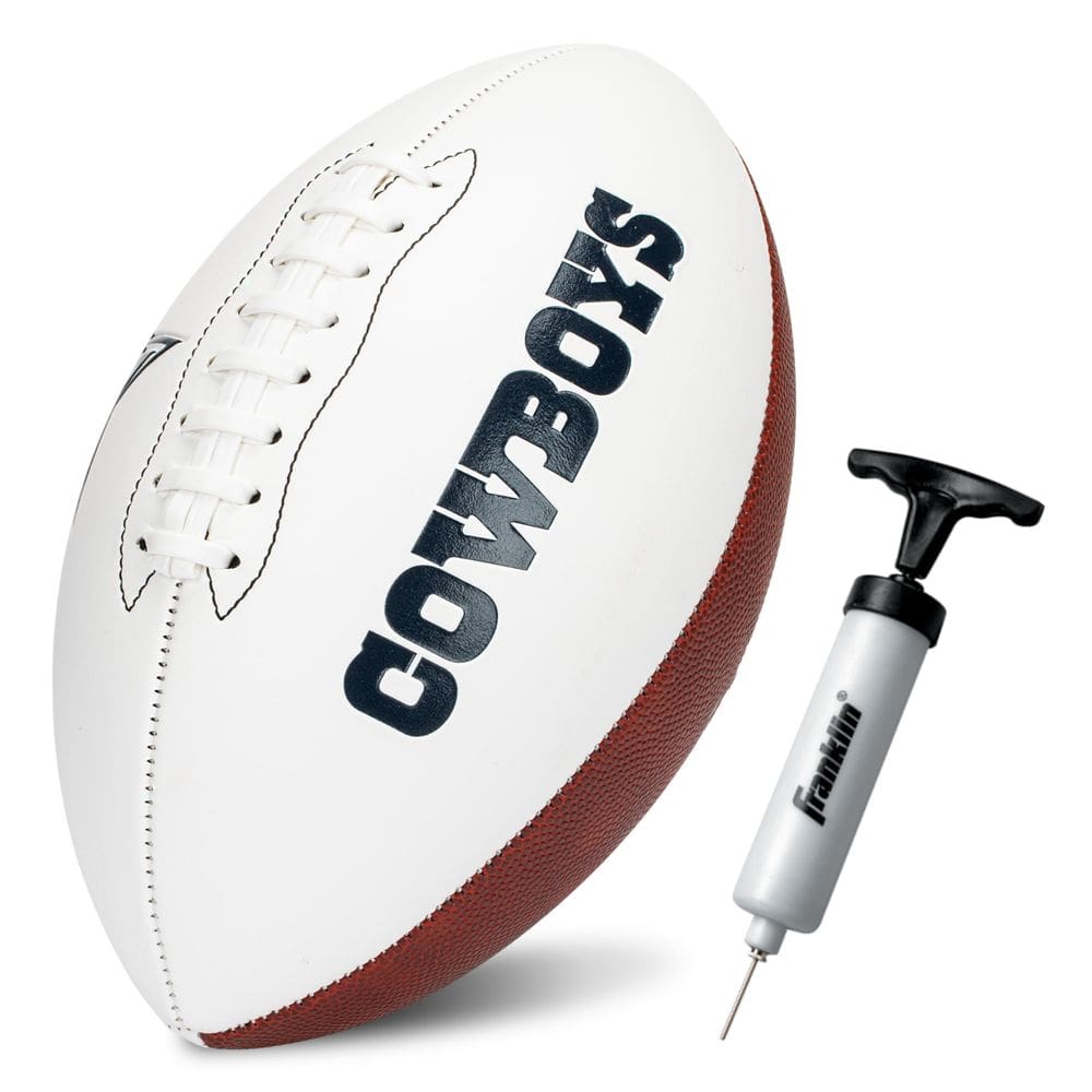 Autógrafo do Football Franklin Sports NFL Dallas Cowboys