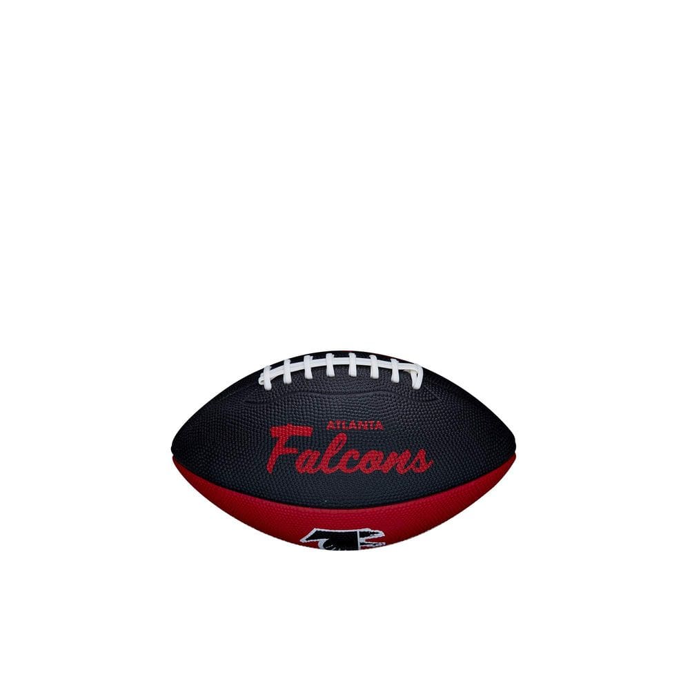 Mini Bola de Futebol Wilson NFL Atlanta Falcons Design Retrô