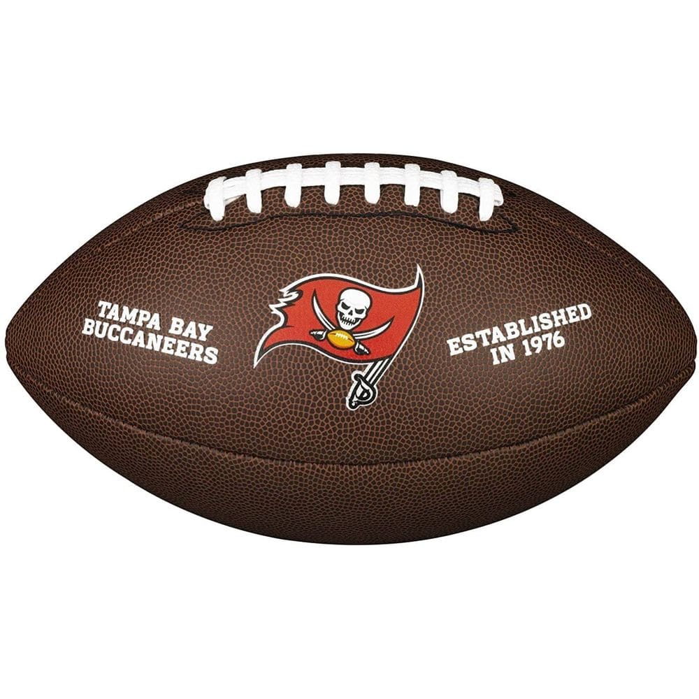 Bola de Futebol Wilson NFL Tampa Bay Buccaneers em Couro Composto