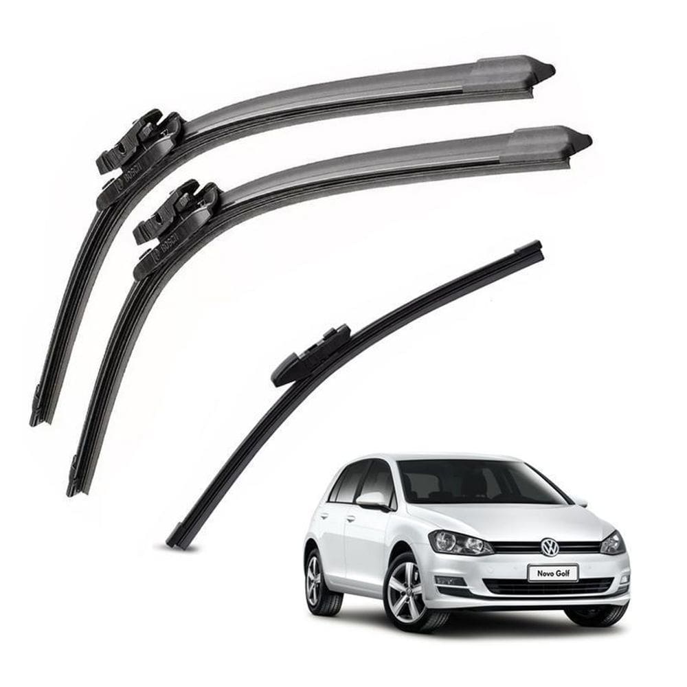 Palheta Dianteira E Traseira Golf Tsi Gti Mk7 2014 2015 2016