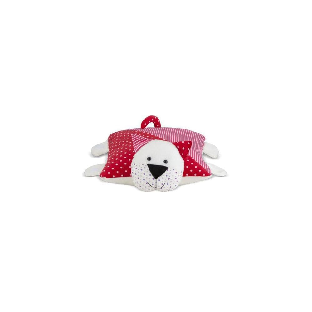Almofada De Pelúcia Gato Rosa 30Cm Antialérgica