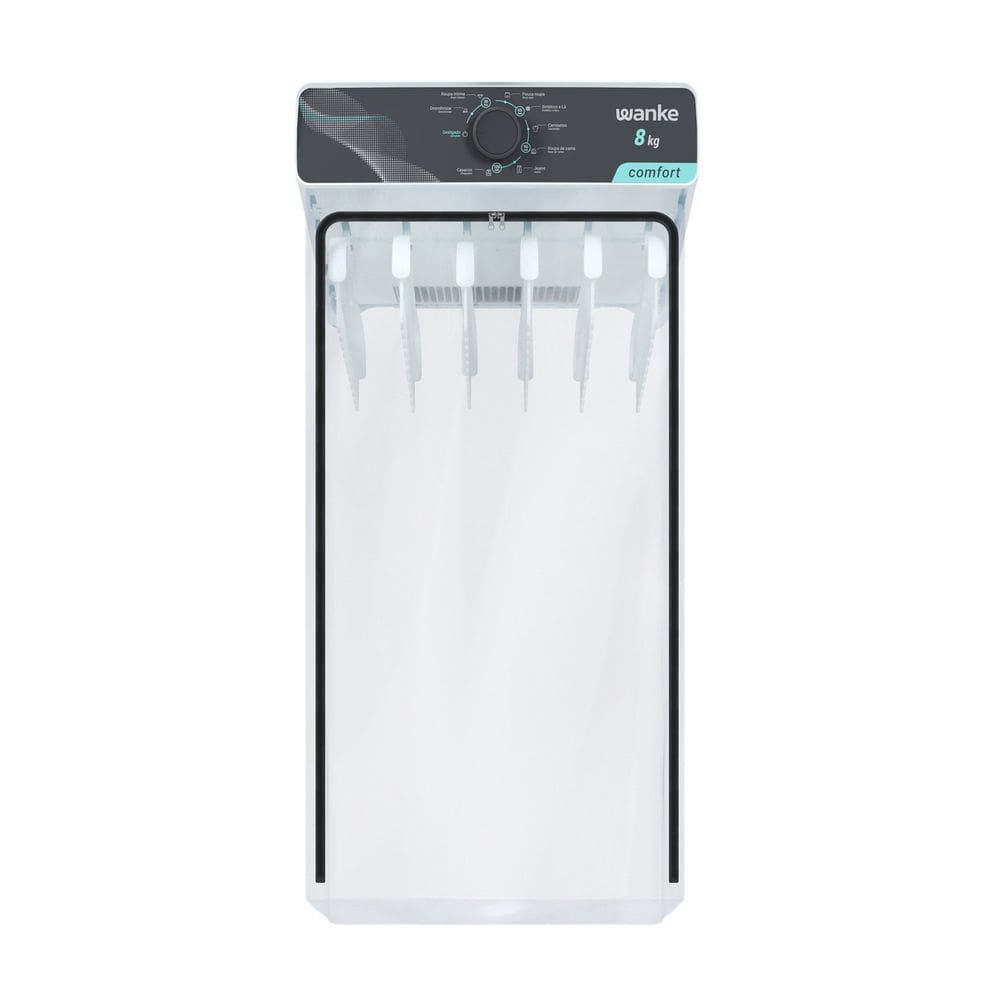 Secadora de Roupas Wanke Comfort  - 8 Kg - Branca
