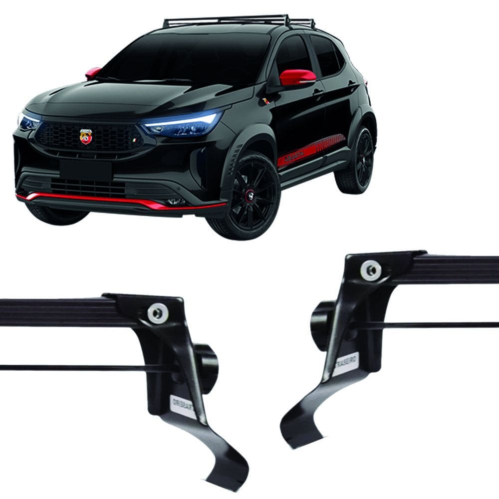 Rack de Teto Vhip Fix.Porta Fiat Pulse Abarth S/ Longarina