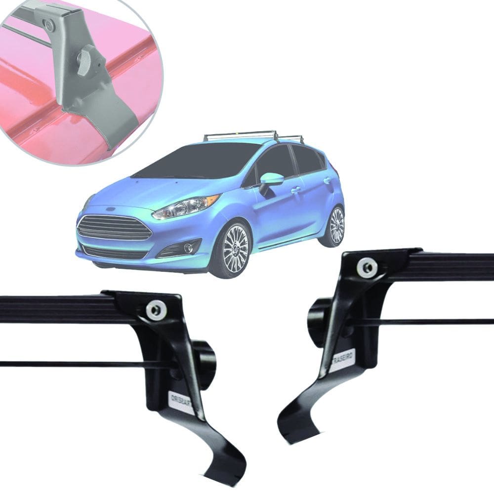 Rack de Teto Vhip Fix.Porta Ford New Fiesta 2013 até 2019