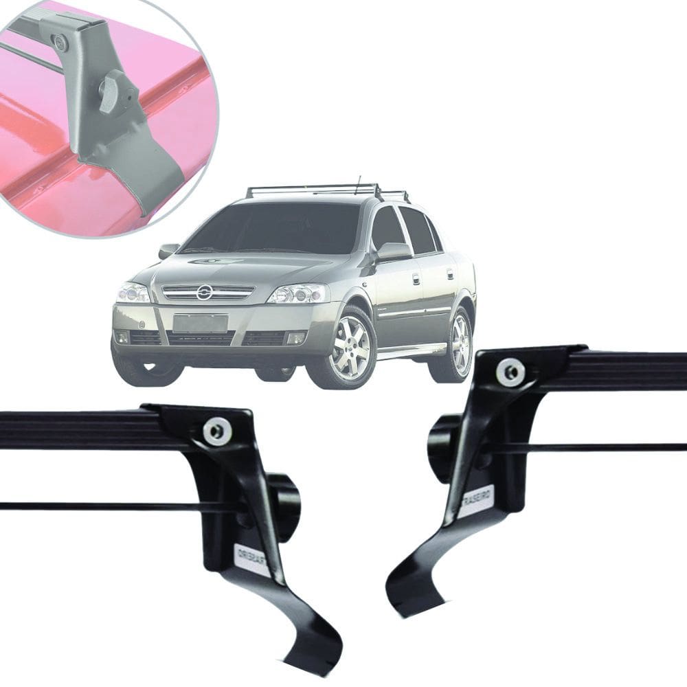 Rack de Teto Vhip Fix.Porta GM Astra 4 Portas 2007 até 2011