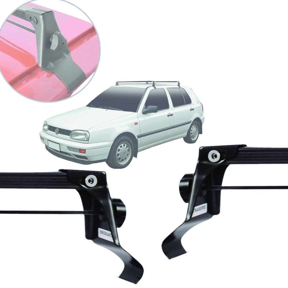 Rack de Teto Vhip Fix.Porta VW Golf MK3 1991 até 1997
