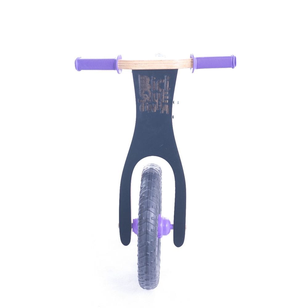 Bicicleta De Equilíbrio De Madeira BiciQuétinha Lousa Roxa