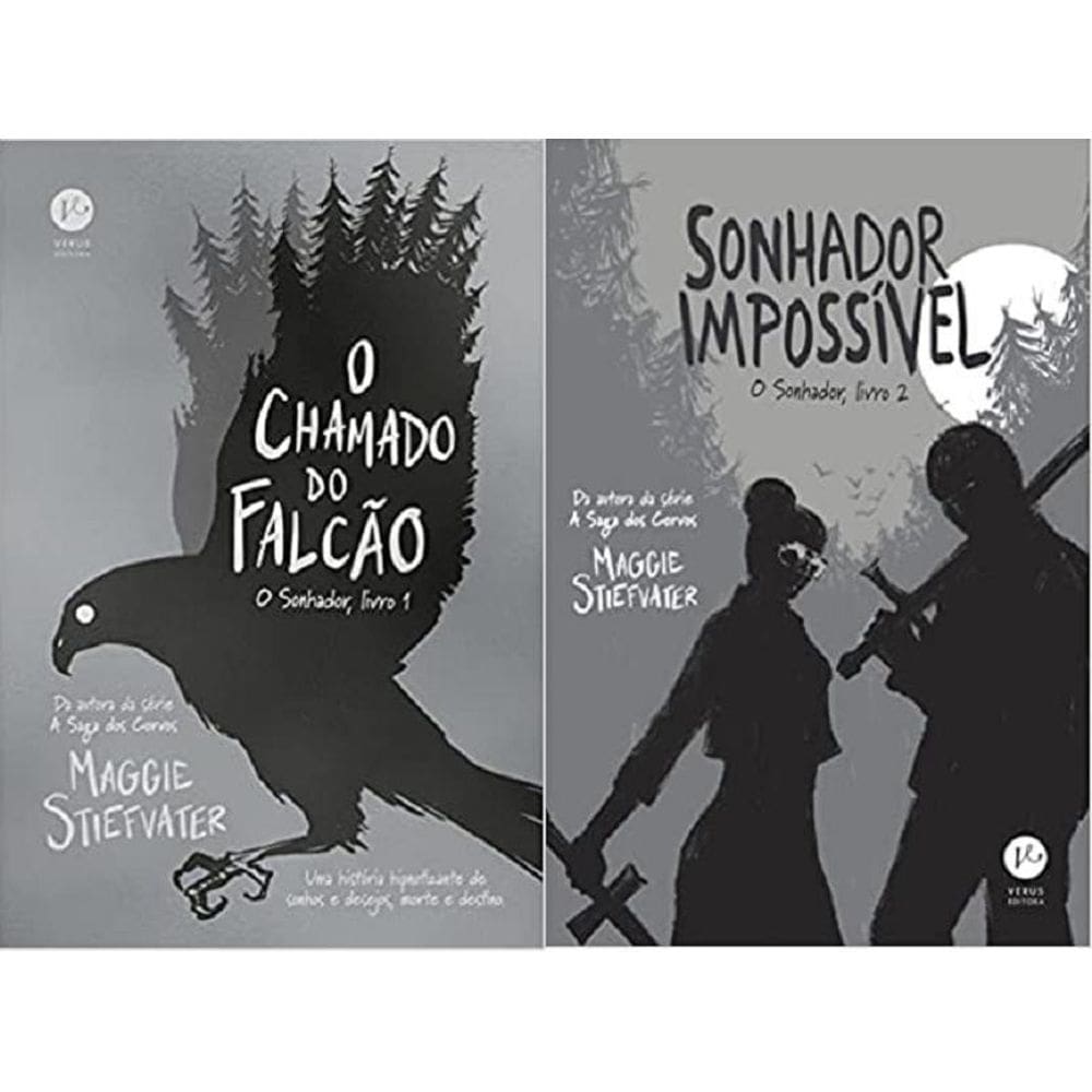 Kit 2 Livro Maggie Stiefvater Sonhador + Sonhador Impossivel