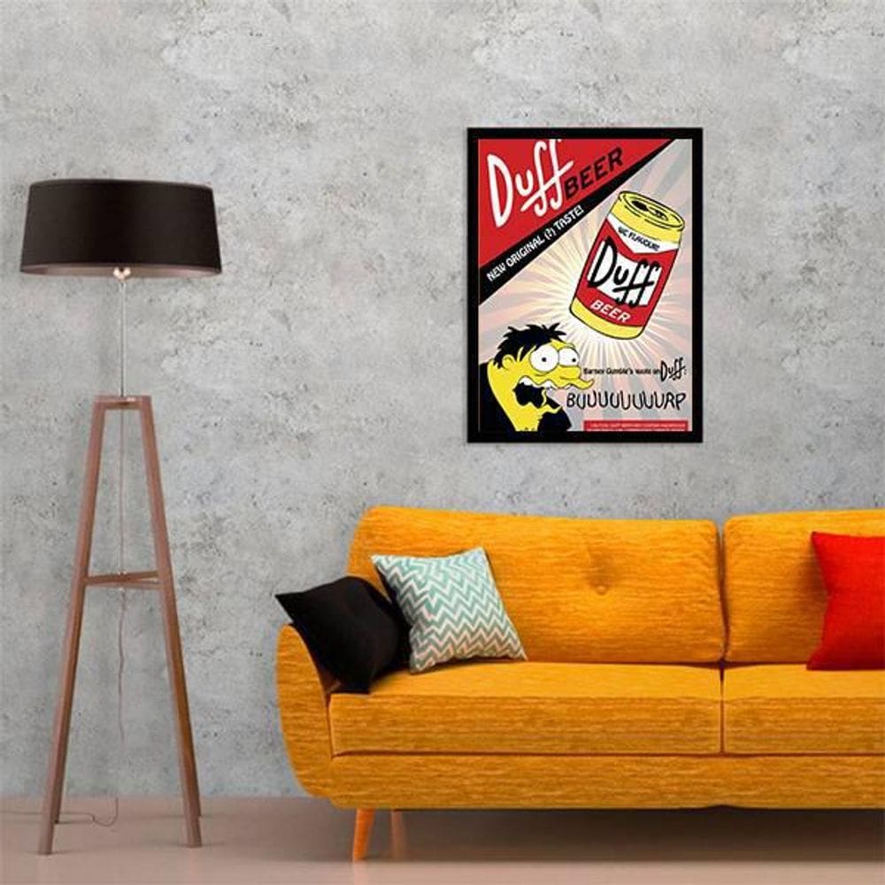 Quadro Decorativo Duff Beer Simpsons