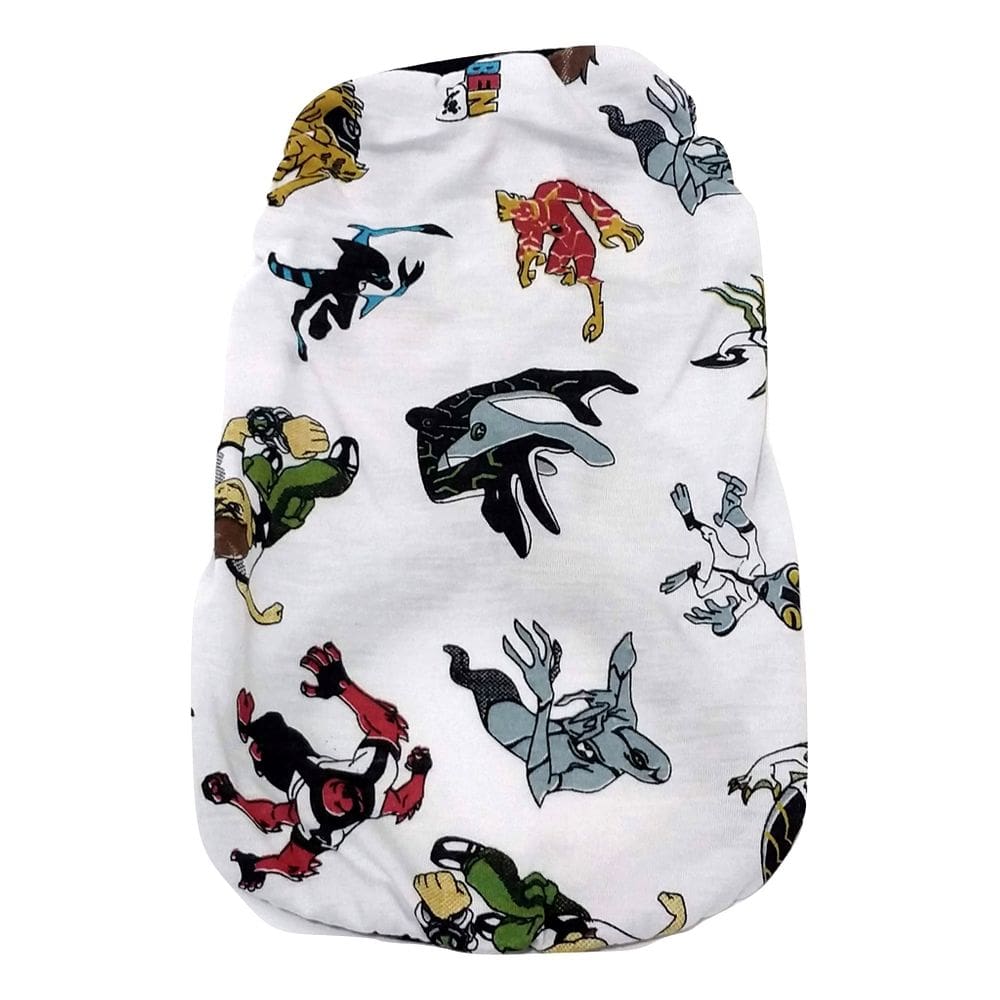 Camiseta Estampa Ben 10  branca  Tamanho GG