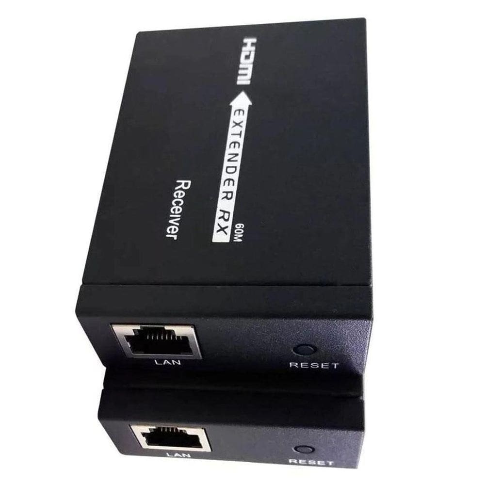 Extensor Hdmi-Cat5/6-60 Metros Extensor Hdmi Via Cabo Rede