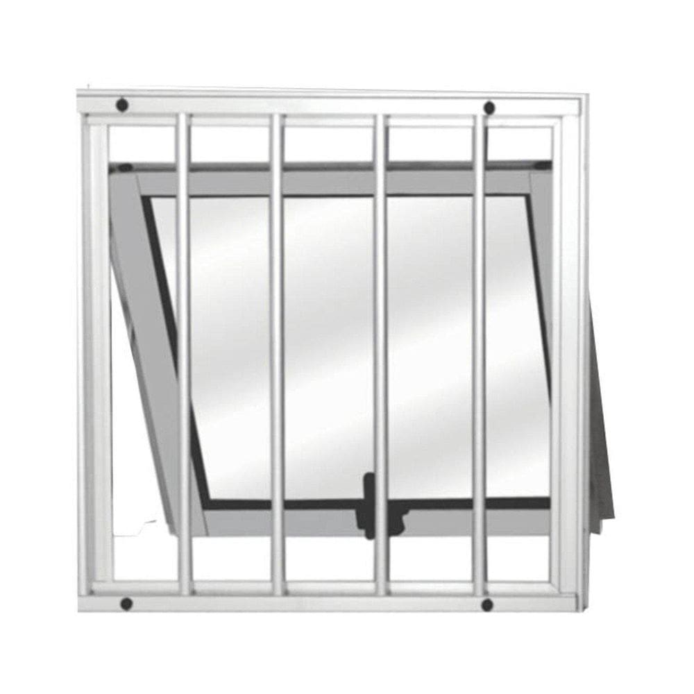 Esquadria De Alumínio Suprema Imperial 30x30x3cm Fosco