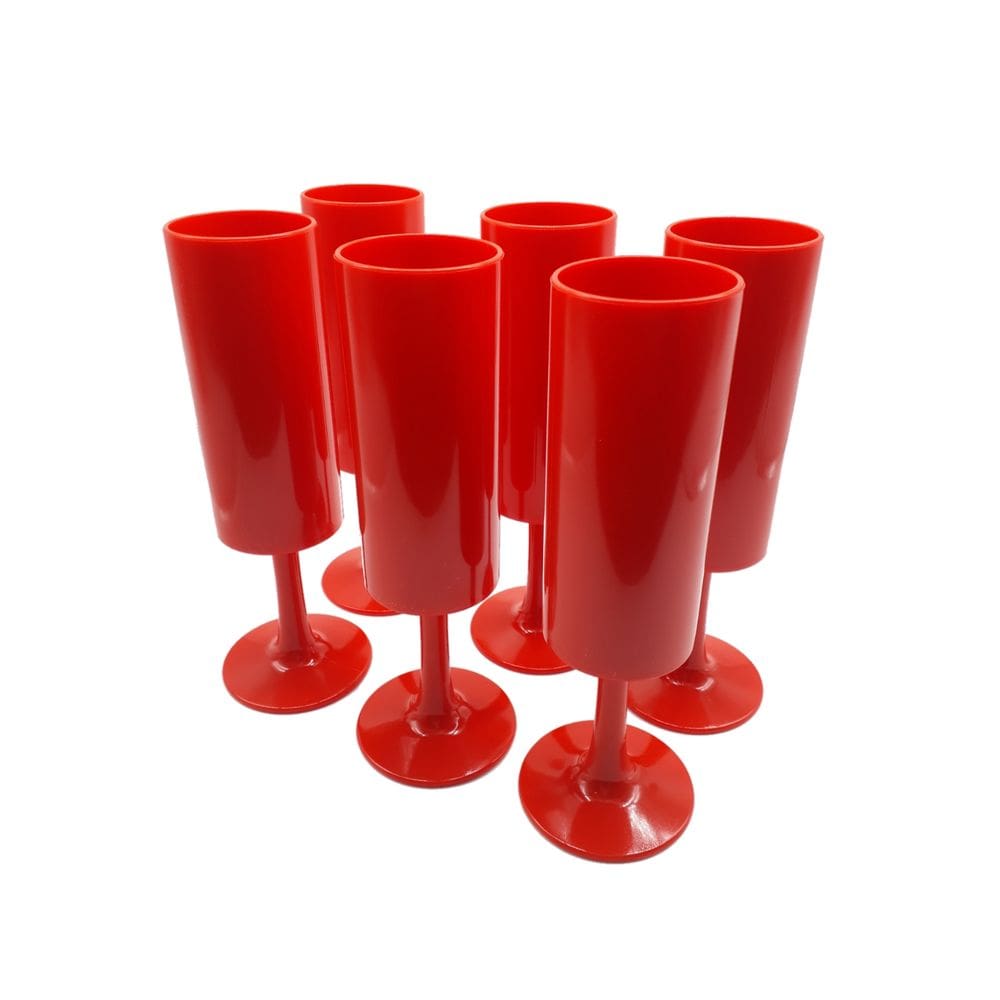 Conjunto 10 taças Flute Para Espumante Champanhe Luxo