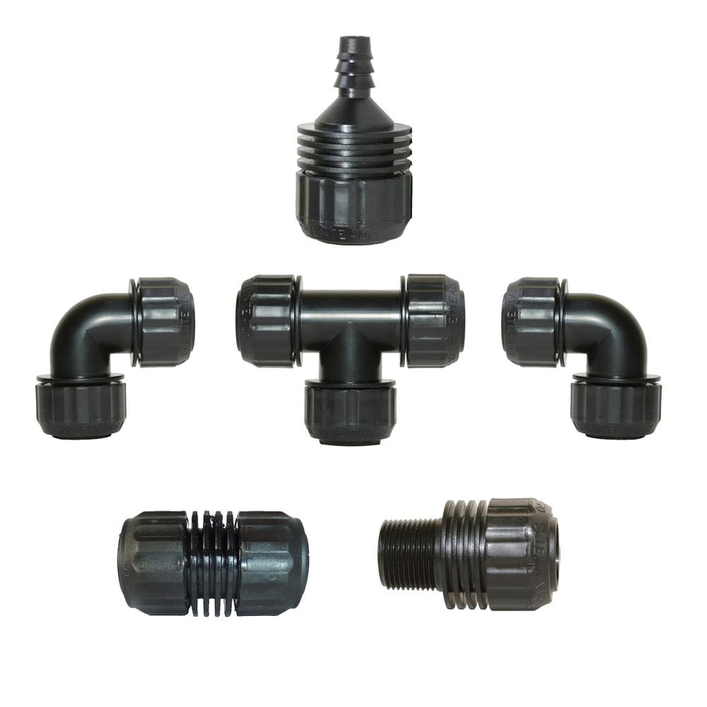 Kit conexões Santeno mangueira irrigação 6 peças