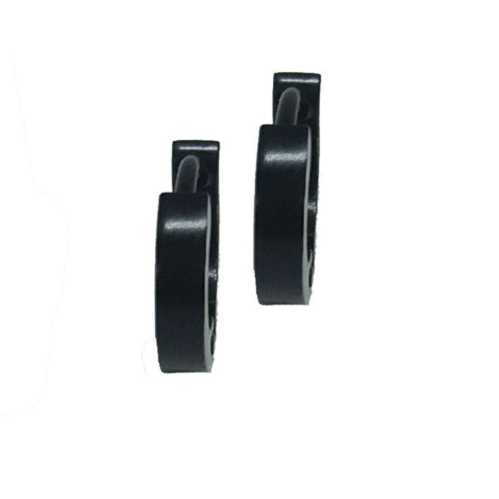 Brinco Masculino de Argola Aço Inoxidável Fina PAR