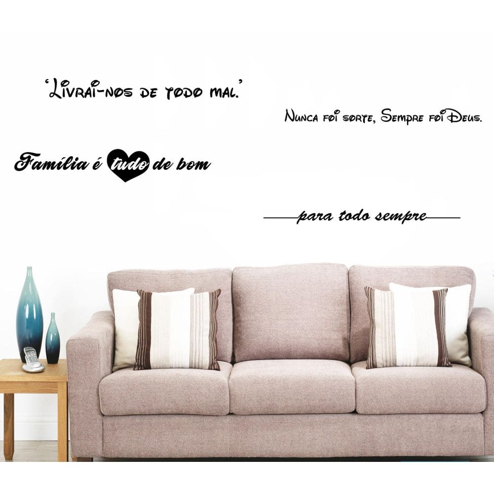 Adesivo Decorativo Frases Motivacional Carro Vidro Moveis