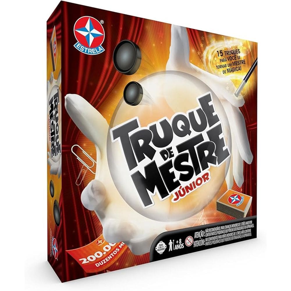 Jogo de Mágica Truque de Mestre Júnior - Estrela
