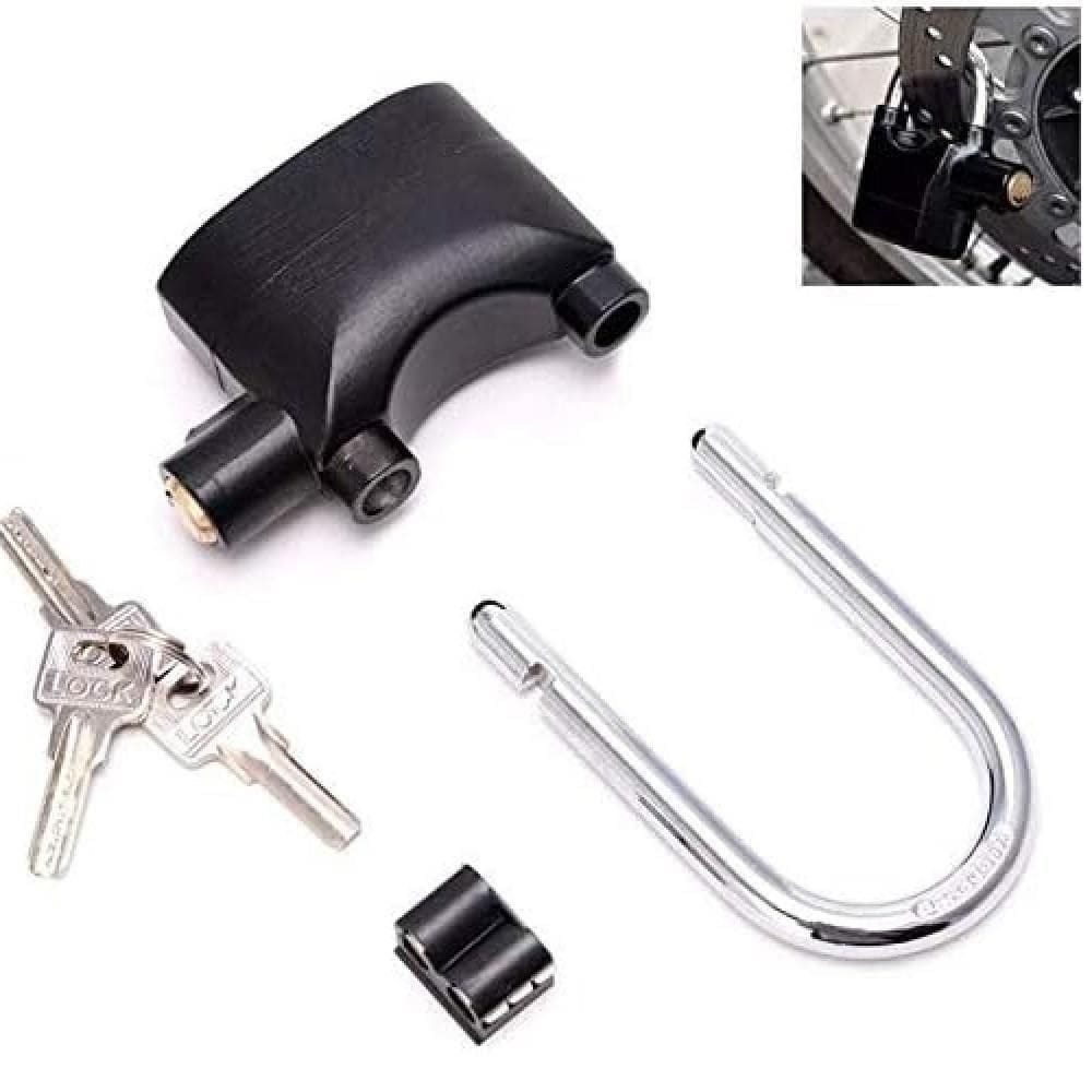 Cadeado Alarme 2 Em 1 Sirene Anti Roubo Moto Carro Portão