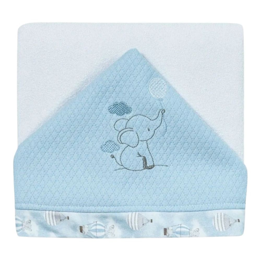 Toalha de Banho Bebê Menino Sonhe Alto 87x 88cm - Hug