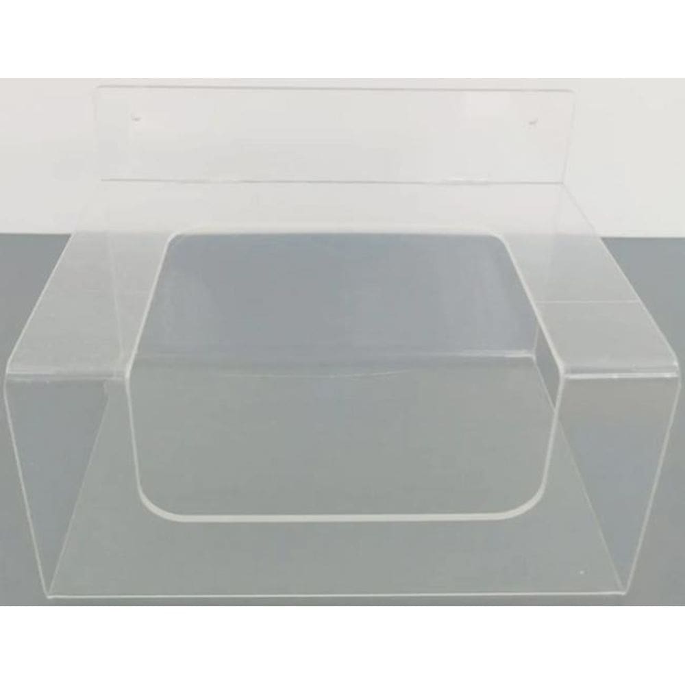 Porta Papel Lenço Umedecido Acrílico 17X12X5Cm Transparente