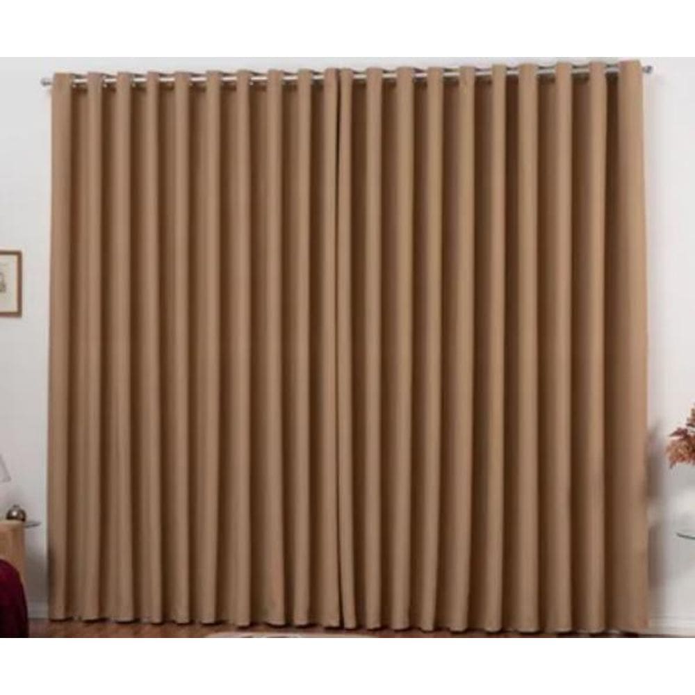 Cortina Luxo Blackout Lisboa 2 Metros Novo Modelo Avelã